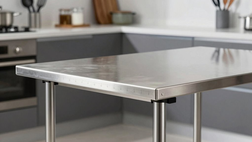 choose right size prep table