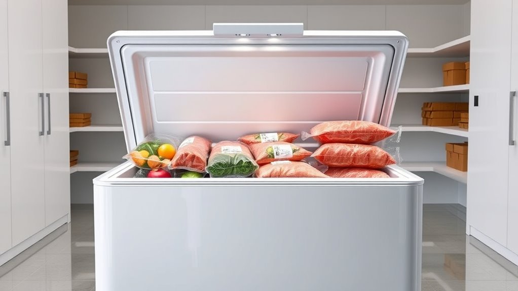 choosing efficient large freezer
