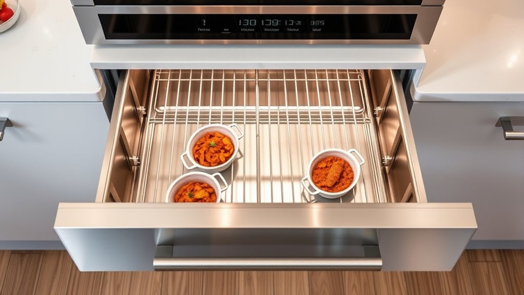 choosing the right warming drawer