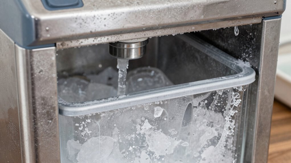 clean ice maker regularly