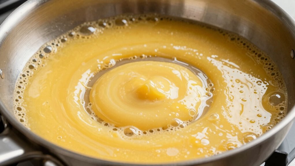 control heat and stir