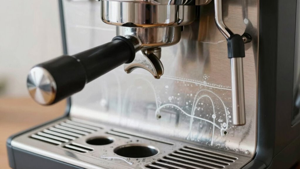 descale frequency varies water hardness