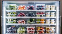 efficient freezer food management