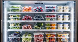 efficient freezer food management