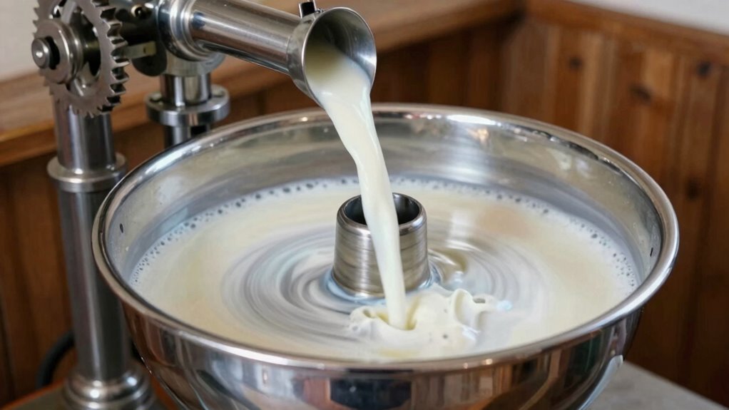 efficient milk cream separation