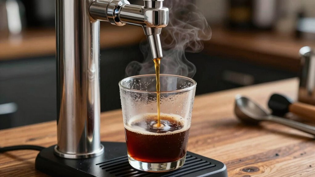efficient nitro cold brew priming