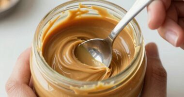 effortless peanut butter mixing