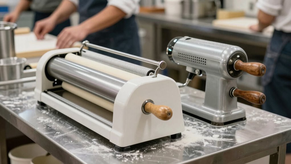 electric vs manual dough sheeters