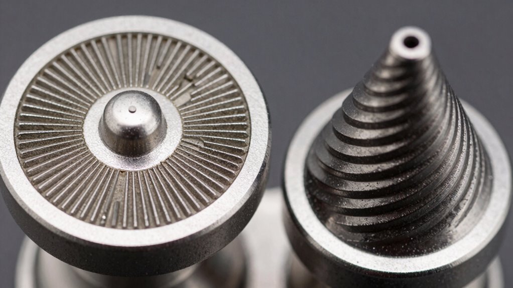 flat vs conical burrs