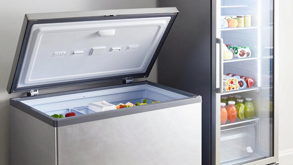 freezer types features comparison