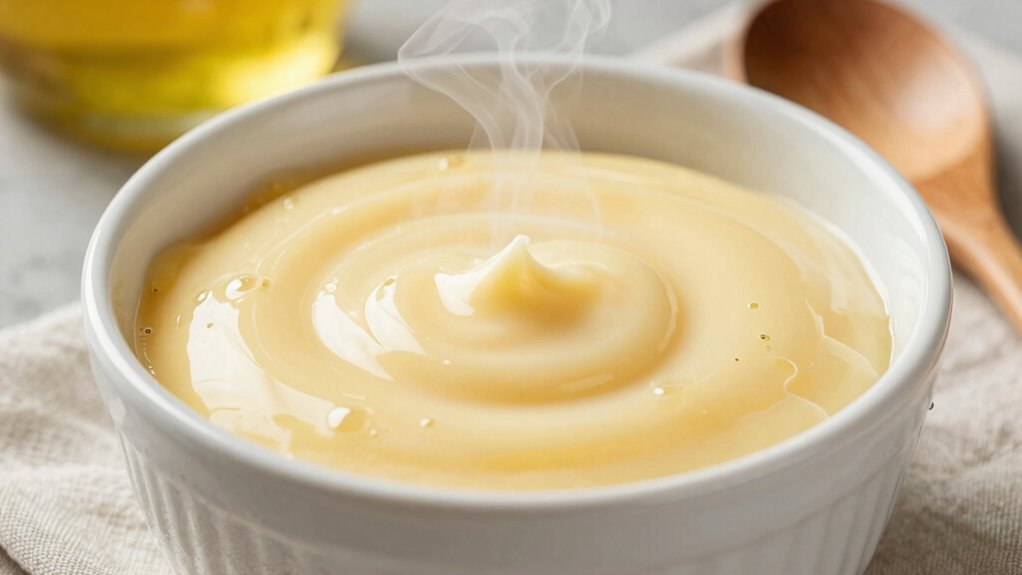 gentle heat constant stirring