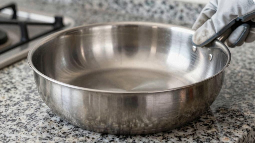 gradual cooling prevents warping