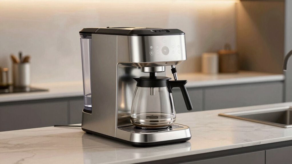 high end coffee maker features