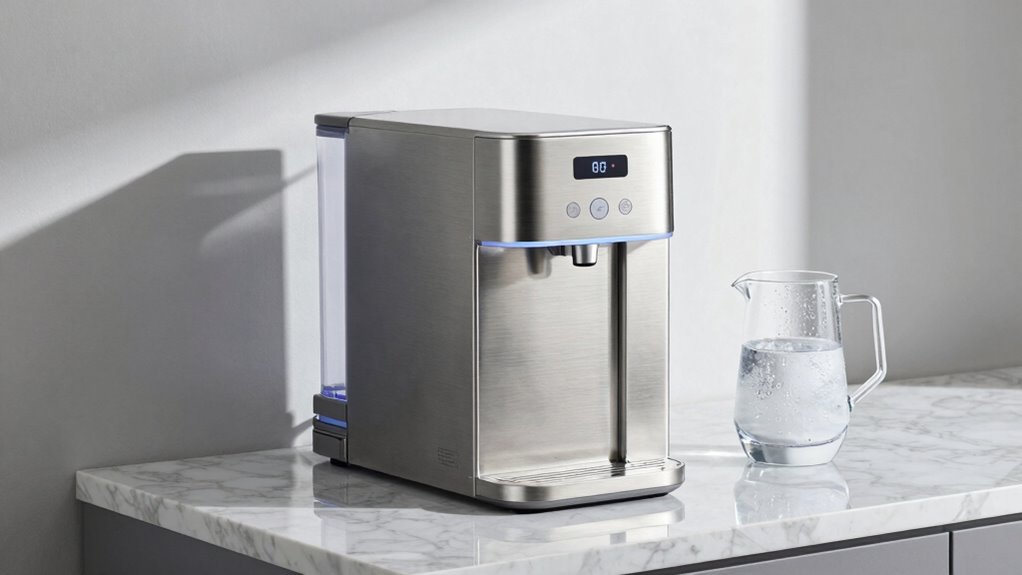 hot cold water features