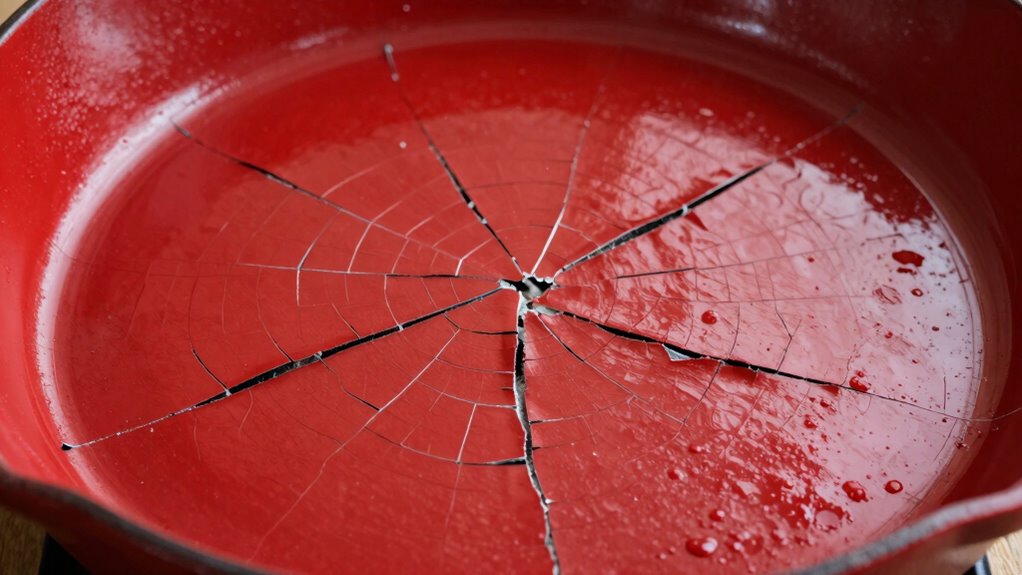 impact can cause cracks