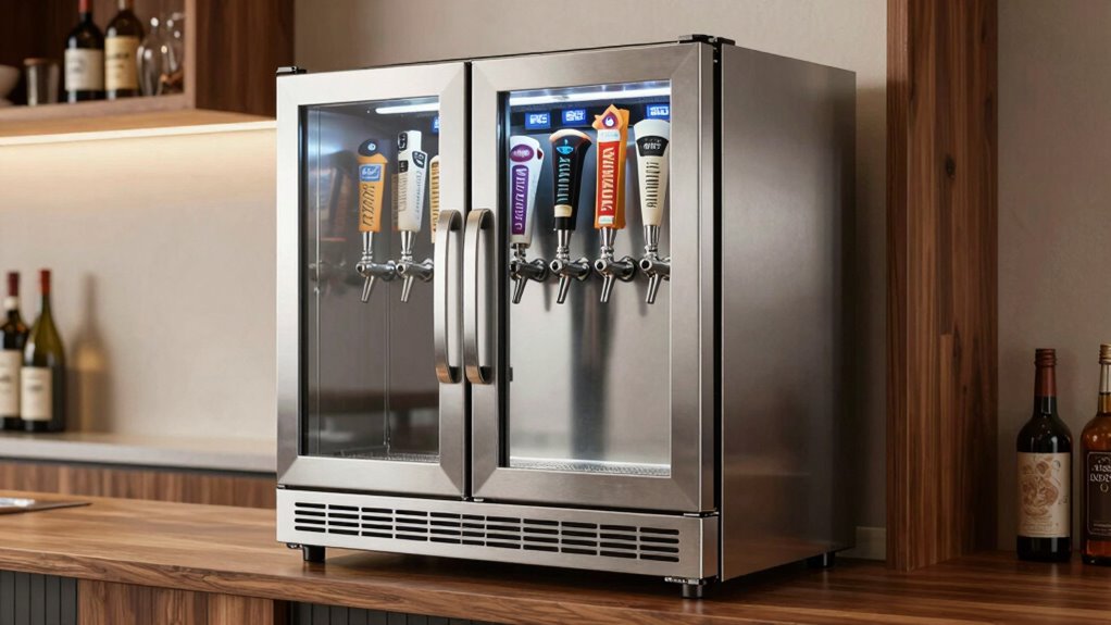 kegerator size features durability