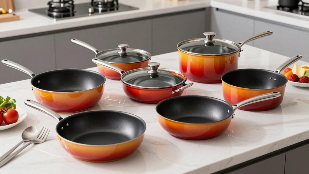 luxury ceramic cookware sets