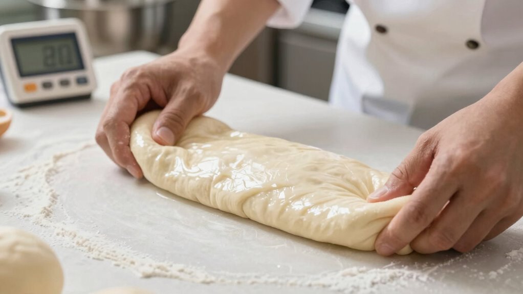maintain dough temperature consistency