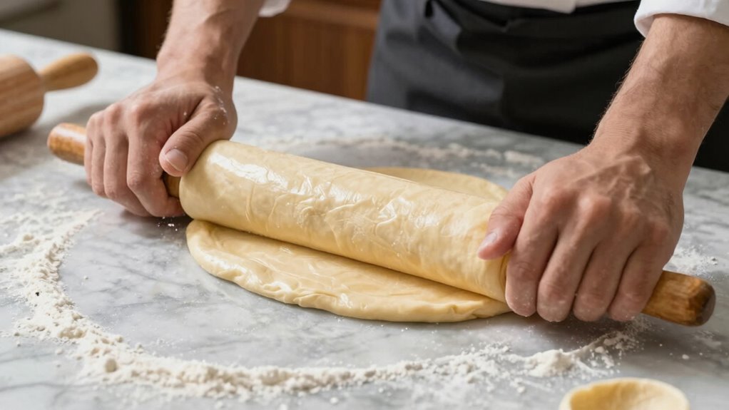 maintain hydrated rested dough