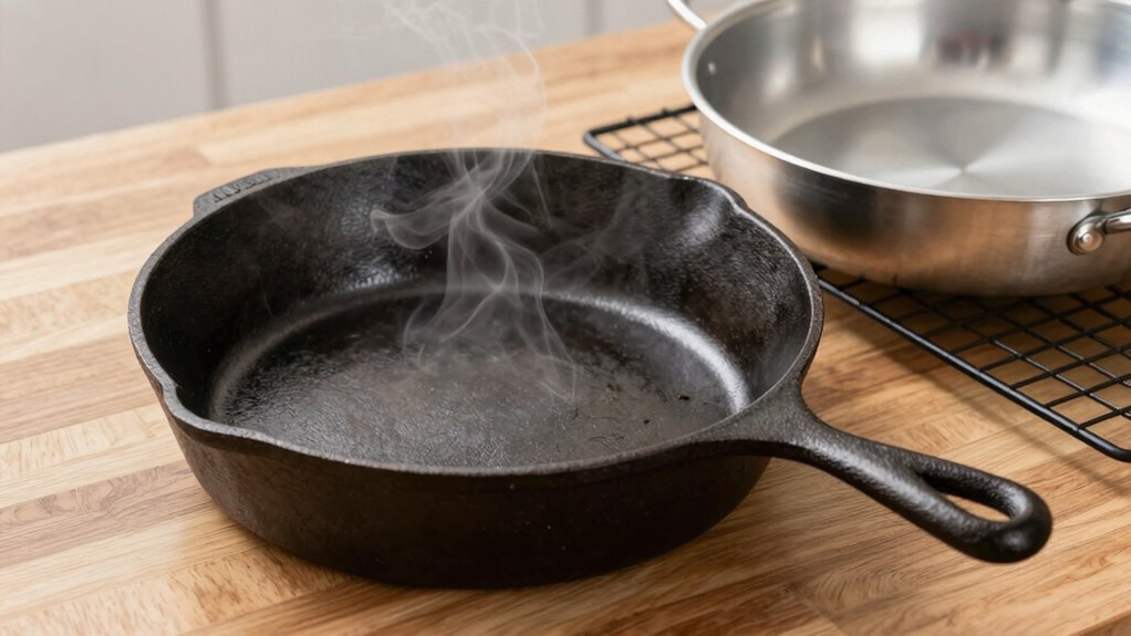 material responses to cooling