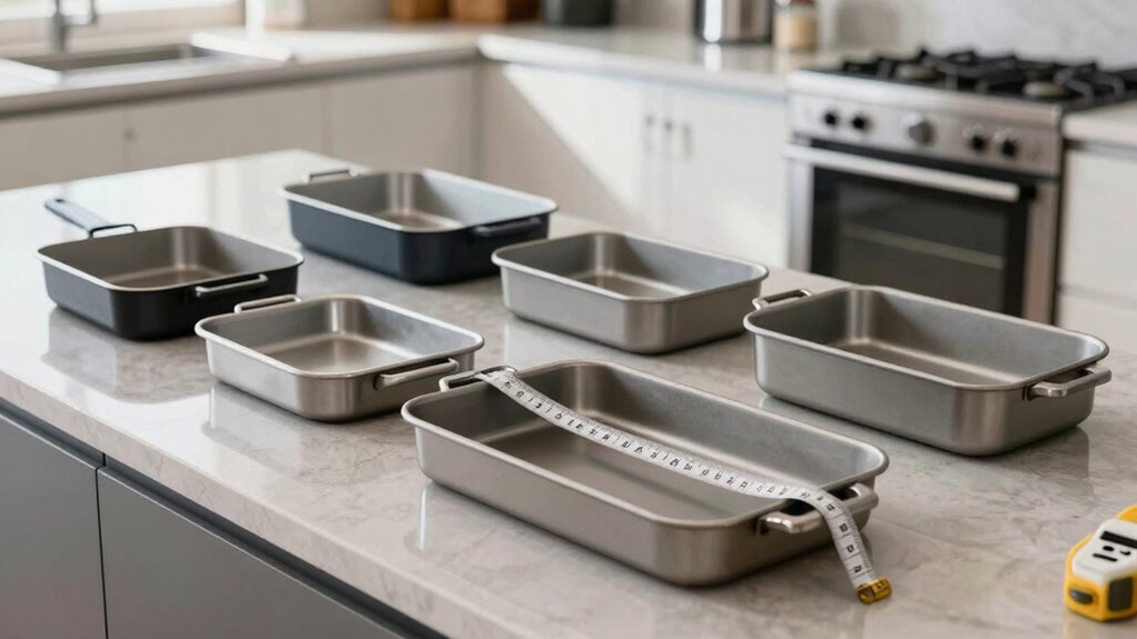 measure oven and space