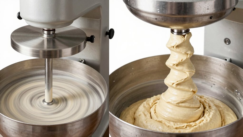 mixer movement and gear ratios