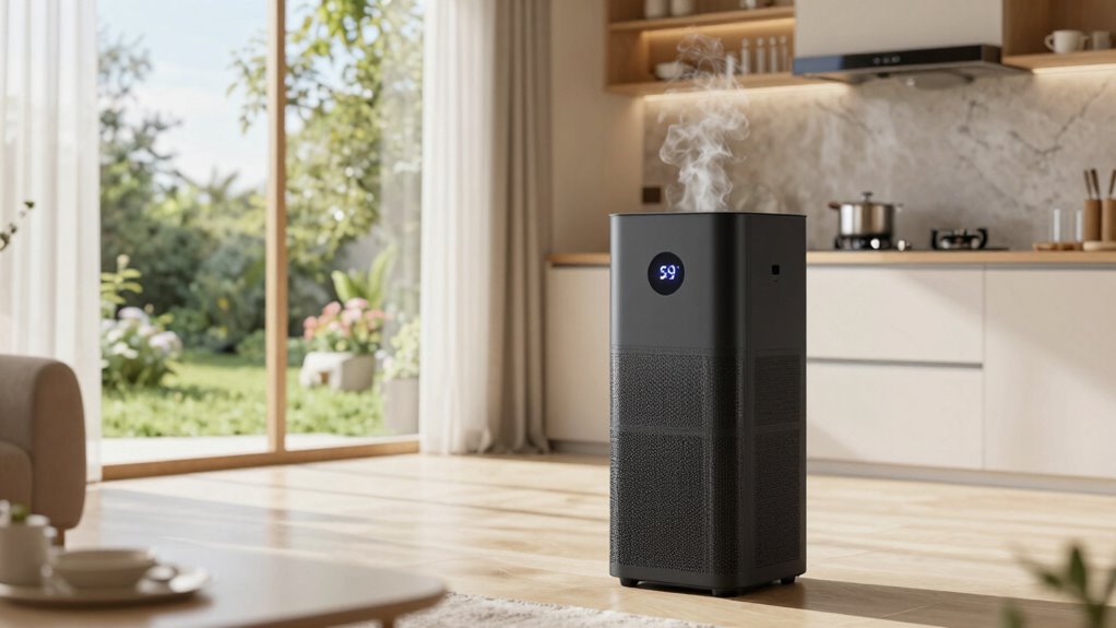 odor removal size filtration