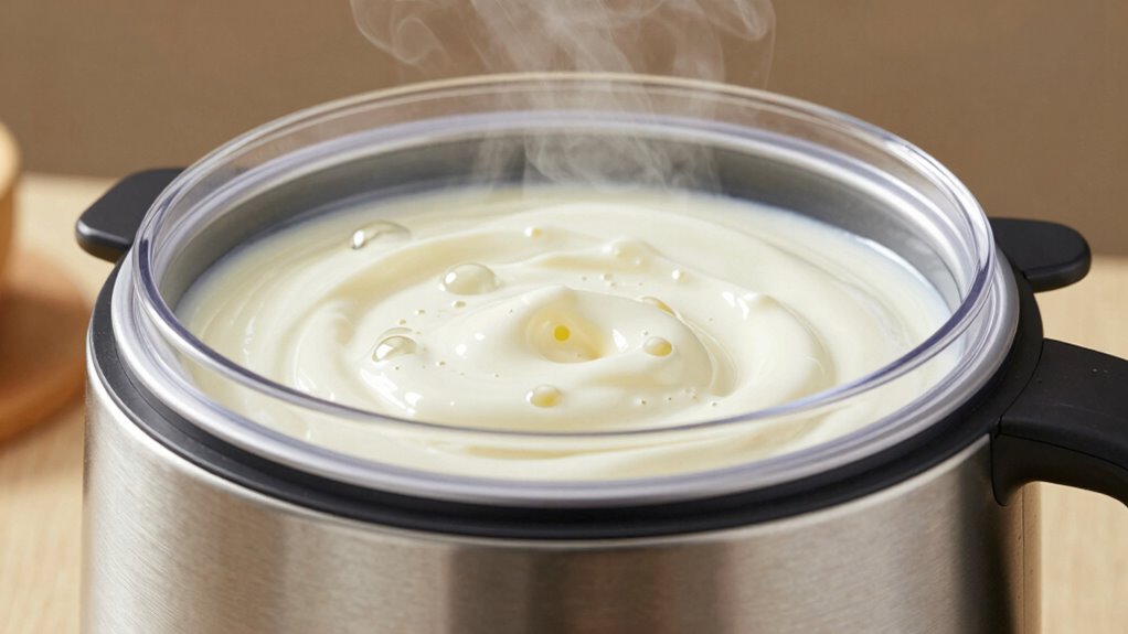 optimal temperature for yogurt