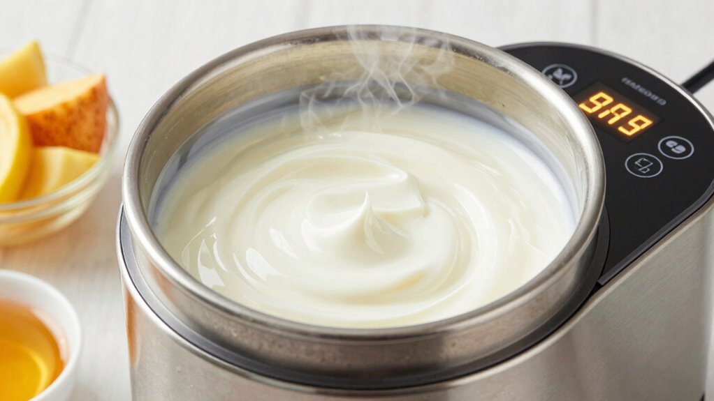 optimal yogurt fermentation temperature