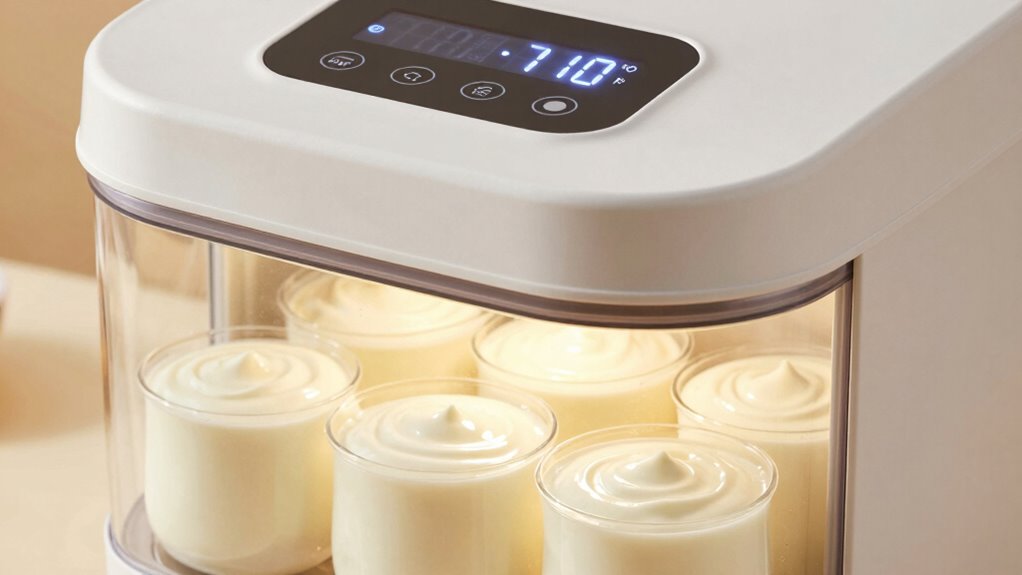 optimal yogurt fermentation temperatures