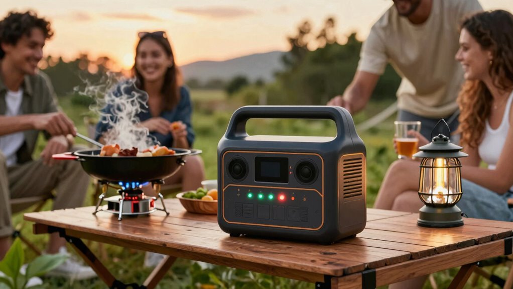 outdoor cooking power considerations