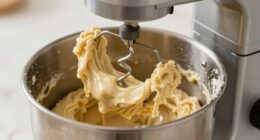 overmixing dough yields toughness