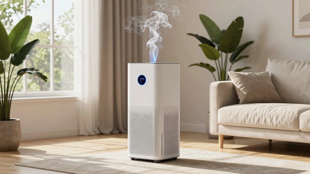 ozone free smoke purifier criteria