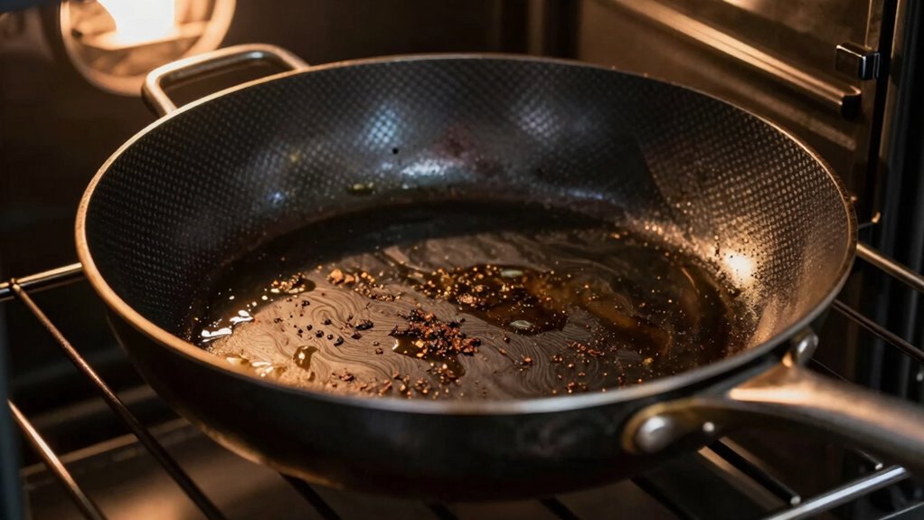 preheat oil bake cool