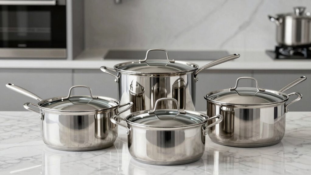 premium quality cookware selection