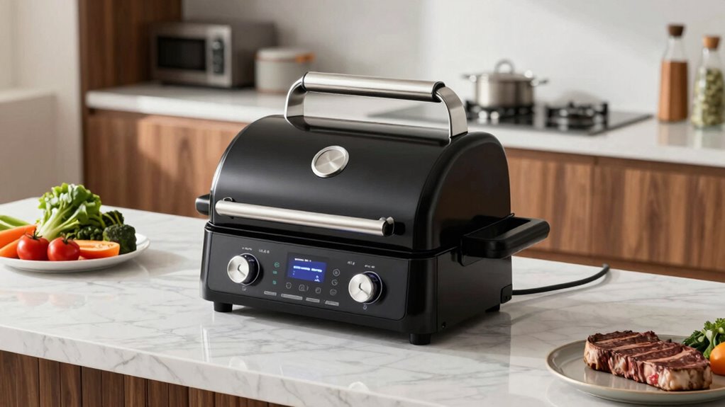 premium smoke free grilling