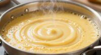prevent butter separation during reheating