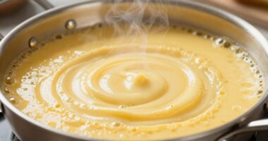 prevent butter separation during reheating
