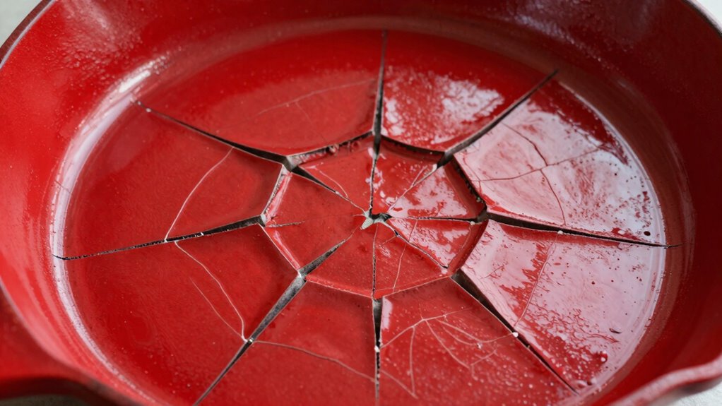 preventing cookware thermal cracking