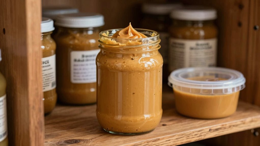 properly refrigerate peanut butter