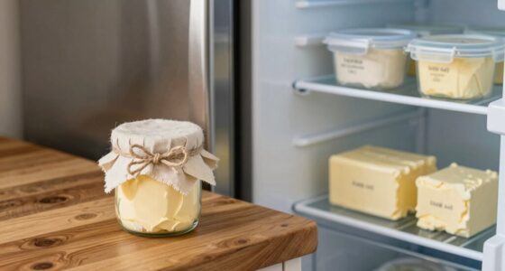 properly store homemade butter