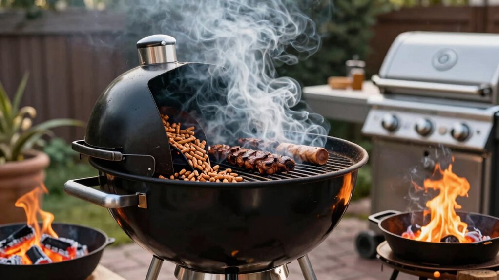 rich smoky flavor precise control