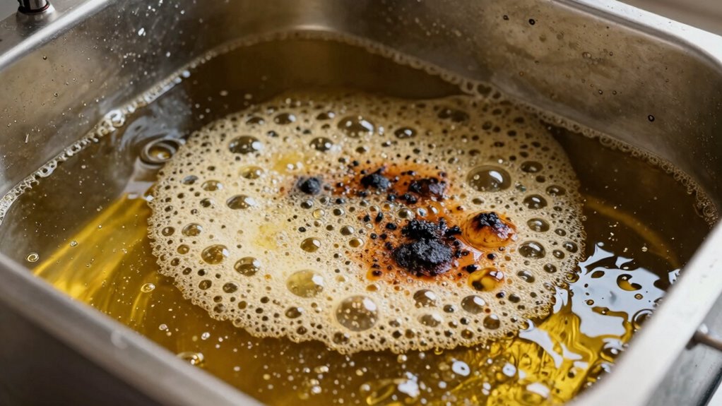 signs of oil degradation