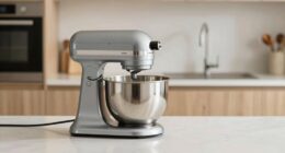 space saving mixer design