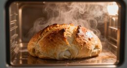 steam enhances bread crust