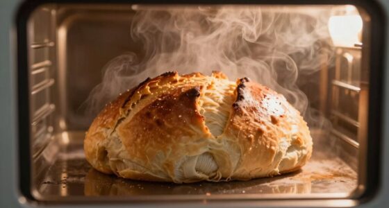 steam enhances bread crust