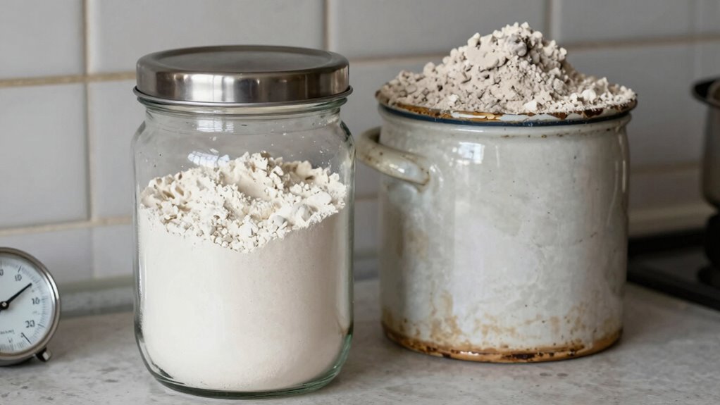 store flour in airtight cool place