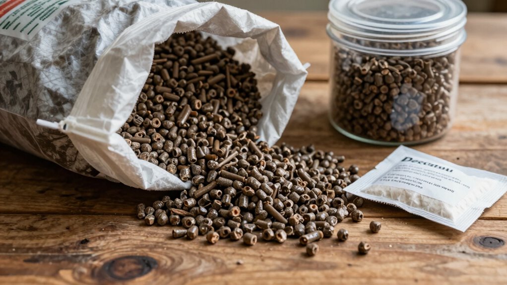 store pellets properly avoid moisture