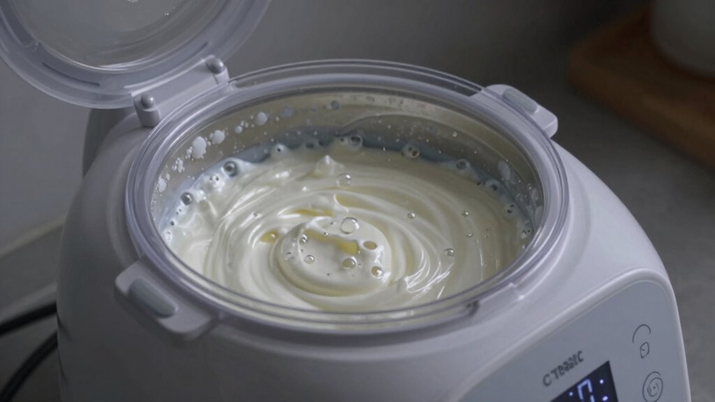 temperature control ensures yogurt quality