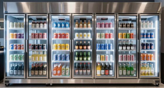 top commercial beverage coolers
